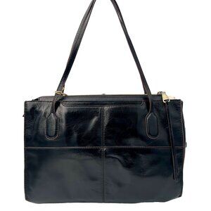 Hobo International Friar Black Vintage Leather Tote Shoulder Bag New
